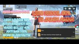 NEW CONFIG LESS RECOIL 80% AUTO AIM LENGKET | Ammar Syahir