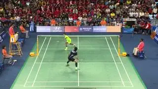 [HD] 2014 Asian Games - MT - F - MS2 - LIN Dan (CHN) vs LEE Dong Keun (KOR)