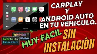 ACTUALIZA TU VIEJA RADIO A APPLE CARPLAY O ANDROIT AUTO EN 2 MINUTOS Y SIN INSTALACIÓN con Carpuride