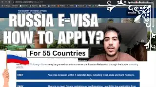 How to get Russia e-visa | Filling Application Form
