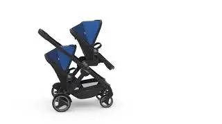 Installation de 2 assises sur la poussette FULLY de CHICCO