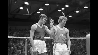 Boxing. Final of the 72nd Olympics. Lemeshev Vyacheslav (USSR) vs Reima Virtanen (Finland).