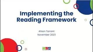 Implementing the Reading Framework
