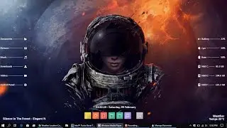 MINIMALIST DESKTOP l Rainmeter Apps l Windows 10/8.1/8/7 l