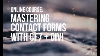 Online Course - Contact Form 7 + Divi