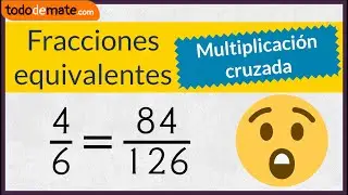🤔  𝗙𝗥𝗔𝗖𝗖𝗜𝗢𝗡𝗘𝗦 𝗘𝗤𝗨𝗜𝗩𝗔𝗟𝗘𝗡𝗧𝗘𝗦 ¿Cómo saber si dos o más fracciones son equivalentes? | Fácil y rápido 🚀