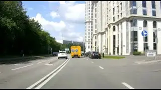 Сотрудники ДПС не смогли поймать нарушителя правил дорожного движения на Нежинской улице