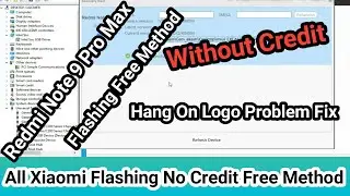 How To Flash Redmi Note 9 Pro Max | All Xiaomi Flashing Offline Without Authorize id | Mi Flash Pro