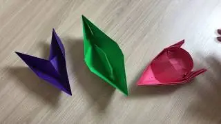 Kораблики и катера из бумаги. Оригами из бумаги. Origami.