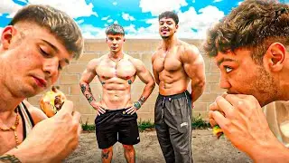 Detoné el Pectoral con Tomás Mazza y Comimos las Mejores Galletas y Hamburguesas