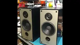 Paradigm Monitor 5se mid 1980’s *crossovers+vinyl finished *