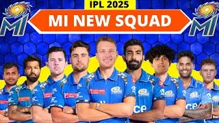 IPL 2025 - Mumbai Indians Team Full Squad | MI New Squad 2025 | MI Team 2025 Players List | MI 2025