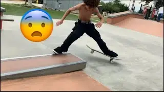 Skating and swimming w Homie