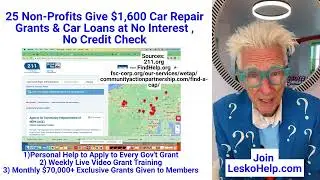 25 Non Profits Give $1,600 Car Repair Grant & Car Loans at No Interest , No Credit Check