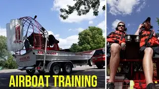 Air Boat Training?! SO COOL!