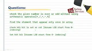 10) Bit manipulation part3 shift operator | DSA Tutorial |