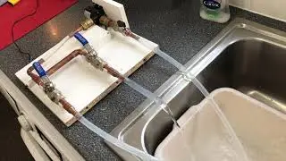 Making a DIY home brew Fly Sparge system to improve your beer brewing.