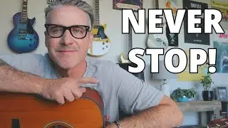 Putting in the work = getting better at guitar