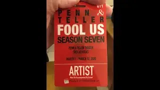 My Journey To Penn & Teller's Fool Us // Tony Clark Magic