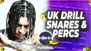UK Drill Breakdown 2.0: How To Make Crazy Snares & Percs! (FL Studio 2023) Part 2