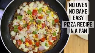 No yeast no oven no flour pizza Recipe | Jain Pizza Recipe | healthy pizza #pizzarecipe #highprotein