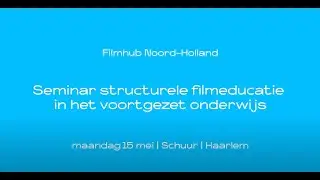 Seminar structurele filmeducatie in VO - Film & Geschiedenis