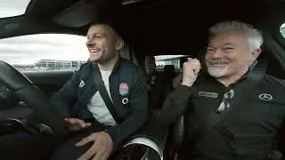Rugby stars Ellie Kildunne & Danny Care visit Mercedes-Benz World