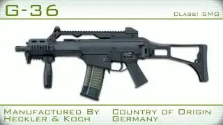 Modern Warfare 3 Multiplayer Guns - MW3 Weapons Leaked (Snipers, Assault Rifles, SMG;s)