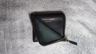 Comme des Garcons sa3100 Half-Zip Wallet Remake