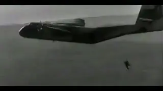 1968 Tercer Campeonato Mundial Paracaidismo Militar celebrado en Reus (Tarragona) caribou aircraft