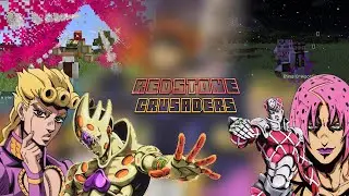 Redstone Crusaders Minecraft Datapack is epic (Gold Experience and King Crimson)