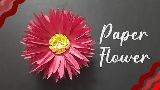 How to make Realistic, Easy paper Flower | Paper flower DIY|  flower making..