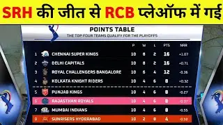 IPL Points Table 2021 After SRH vs RR Match | IPL Points Table 2021