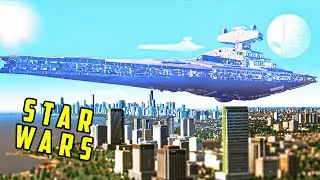 STAR WARS in a Flight Simulator? Massive destroyer in X-plane 11