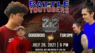 TUKOMI VS GOODBOIS🔥 2VS2 Basketball Match🏀 AGATEP PURO INJURY BAWAT GAME❗ Battle of the YouTubers 🏀🔥