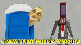 HOW TO GET 3 NEW SKIBI TOILETS MORPHS! SKIBI TOILETS MORPHS! ROBLOX!