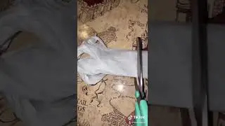 How to make plastic yarn!