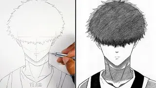 How to Draw Blue Lock | Ikki Niko | Easy Step