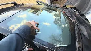 Water leak behind cabin air port caused by detached shroud cover. Buick TourX.