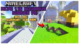 Best Mcpe 1.16 Shader|AQUARIUS SHADER PE NO LAG!NO CLICKBAIT!