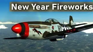Hydra's new year fireworks - IL-2: Great Battles - P-51D Mustang