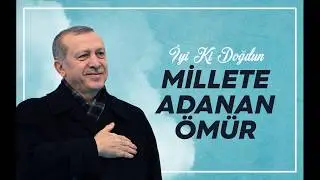 Cumhurbaşkanı Recep Tayyip Erdoğan 66 yaşında
