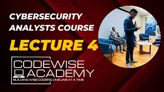 Cybersecurity Analysts course Lecture 4: Penetration Testing, Information Gathering, Ethical Hacking