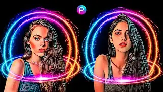 Como editar fotos no PicsArt celular (overlay, remover fundo, sticker, neon, efeito desenho)
