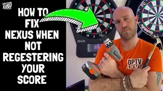 HOW TO EASILY FIX TARGET NEXUS DARTBOARD WHEN NOT REGISTERING YOUR SCORE