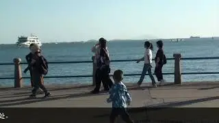 游览青岛五一广场
