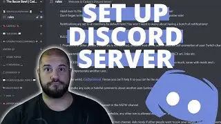 HOW TO USE DISCORD: Setting up a Server!