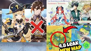 ⚠️HUGE UPDATE!! 4.8 RERUN BANNERS CHANGED, NEW SKINS, LIMITED TIME MAP - Genshin Impact