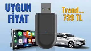 Car Play ve Android Auto Kablosuz bağlantı Çok Kolay ! Yeni Teknolojiler. Kullanıyorum Mükemmel.