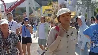 Walking Tour Universal Studio #singapore #travel #viral